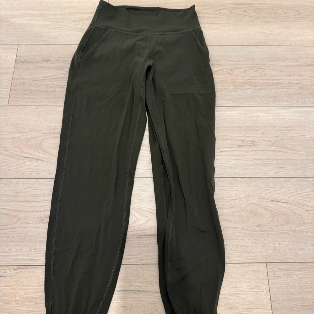 lululemon athletica Dark Green Track Pants